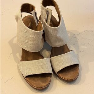 TOMS Majorca Cutout Heeled Sandal